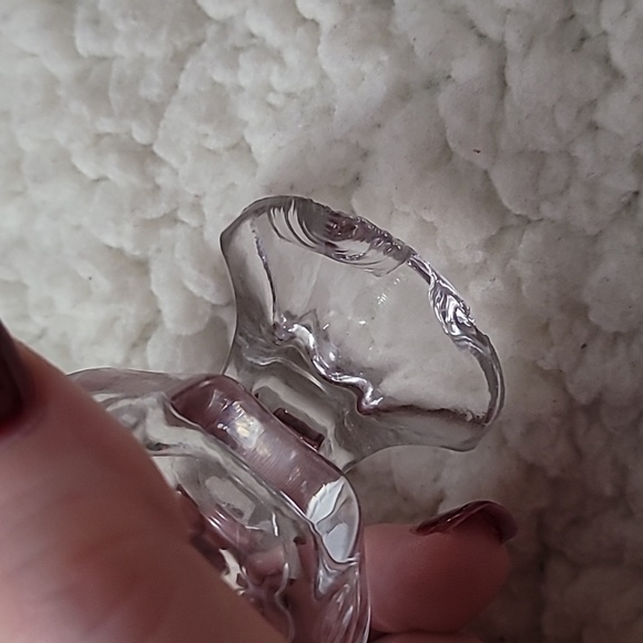 Vintage Set of 3 Heisey Plain Panel Recessed Salt Dips - Picture 12 of 15